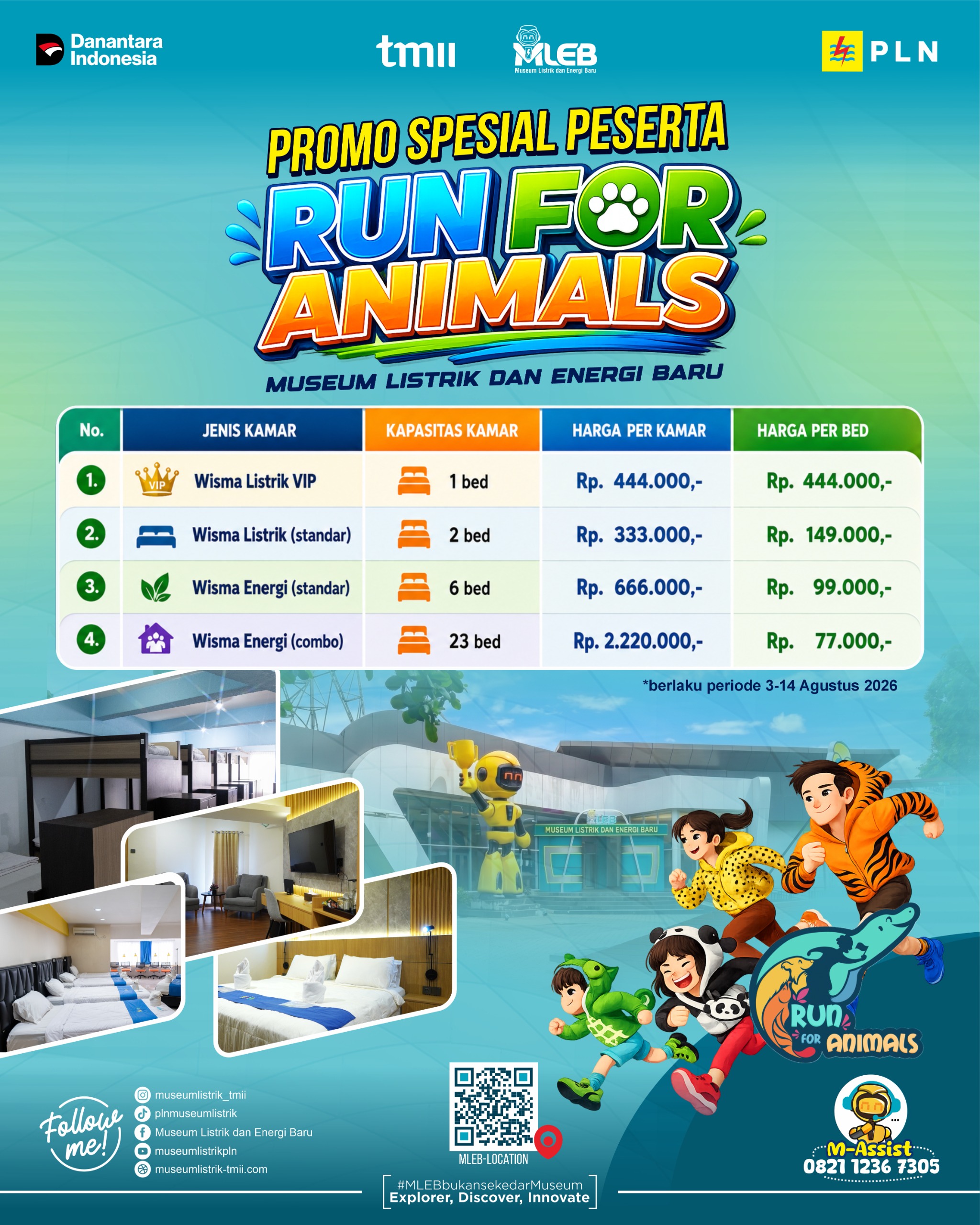 PROMO KHUSUS PESERTA RUN FOR ANIMALS 2026